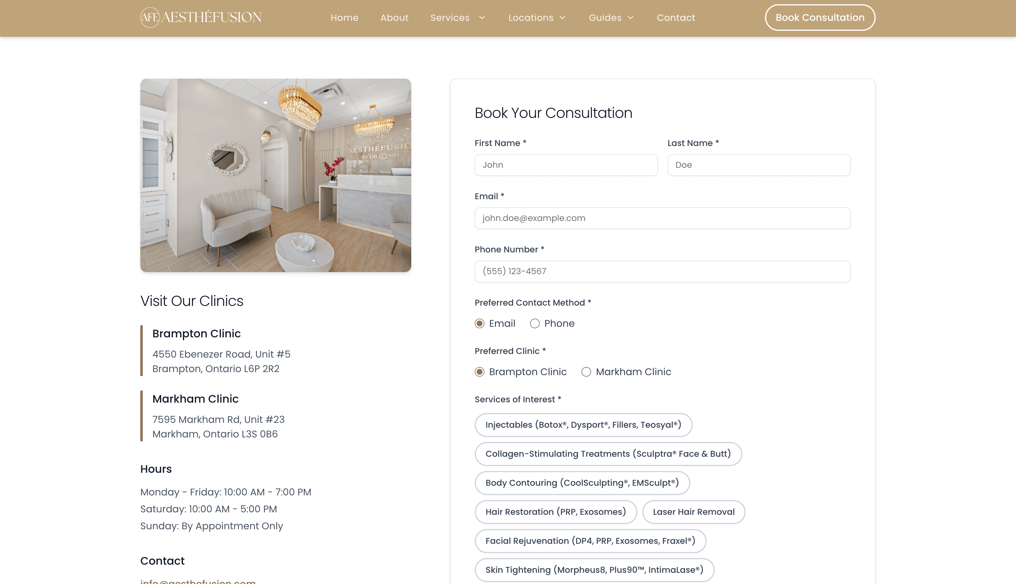 Aesthefusion: Premium Medical Aesthetics & Wellness Platform gallery image 3